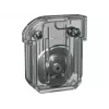 Leitz taisnā griezuma asmens nomaiņa precīzajam biroja trimmerim, 15 lapas, plastmasa, tērauds, pelēks, 14 mm, 40 mm, 48 mm