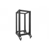 Brīvi stāvošs statīvs LANBERG OR01-6822-B 22U, 600 mm x 800 mm, melns, 600 kg slodze