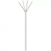 Wentronic Goobay CAT 6 tīkla kabelis, U/UTP, pelēks, 100 m - CCA, AWG 24/7 (dzīslas), PVC (93884)