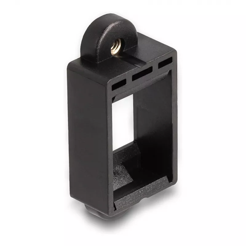 DeLOCK Keystone ietvara turētājs Snap-in Melns 18mm x 40mm x 10mm