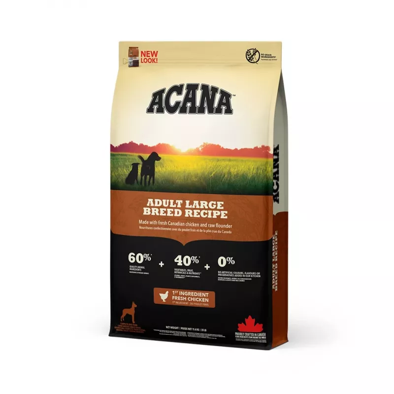 ACANA Adult Large Breed sausā suņu barība - 11,4 kg