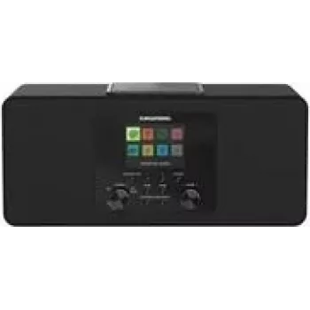 Grundig DTR 6100 2.1 DAB+ WEB pārnēsājamais radio melns