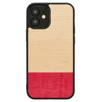 Aizsargmaciņš telefona man and wood iPhone 12 mini — melns