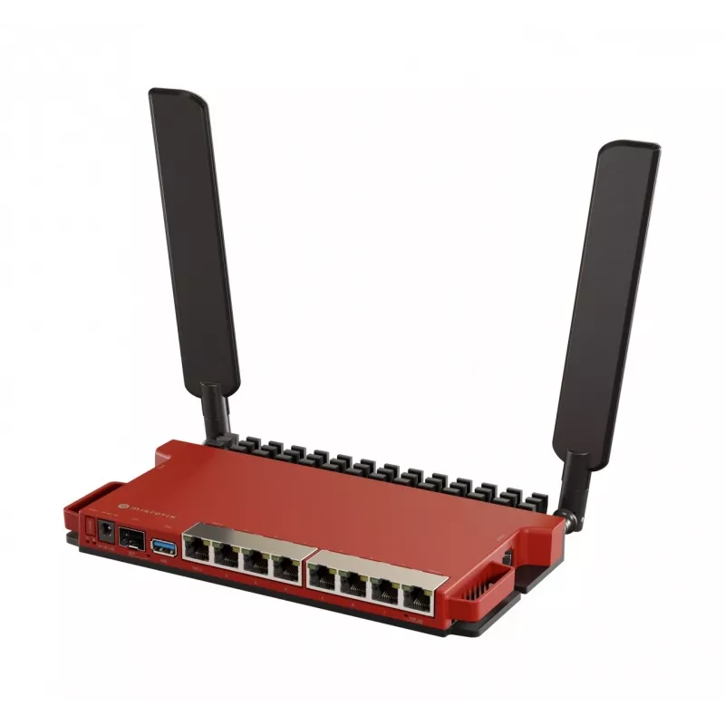 Mikrotik L009UiGS-2HaxD-IN bezvadu maršrutētājs Gigabit Ethernet vienjoslas (2.4 GHz) Sarkans