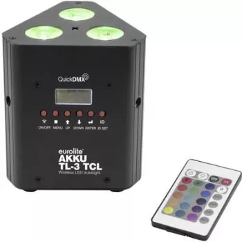 LED efekta gaisma EUROLITE 41700501 ar 3 LED skatuves un ballīšu apgaismošanai
