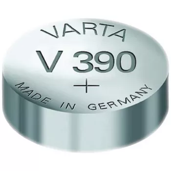VARTA V390 (SR54) sudraba-oksīda pulksteņa baterija, 1,55 V, 80 mAh