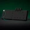 Ūdens bloka aktīvā aizmugures plate EK Water Blocks Acetal Nickel Black 41mm