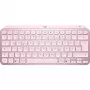 Logitech MX Keys Mini Minimālistiska bezvadu apgaismota tastatūra - ROZĀ - CENTRAL (DE)