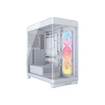 PC korpuss Corsair 4500X LX-R RGB Rūdīts Stikls Midi Tower Balts