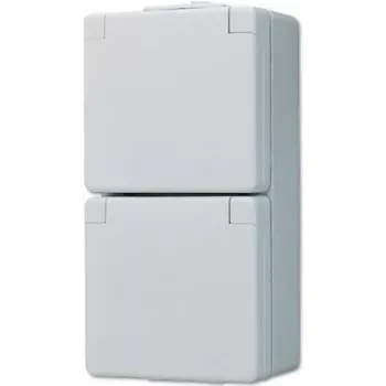 Kontaktligzda Type F JUNG 622 W, 16 A 250 V, balts duroplasta korpuss