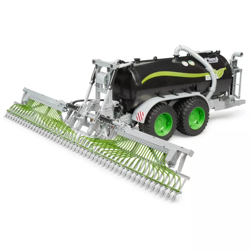 BRUDER piekabe Fliegl mucu piekabe Jumbo Line Plus modeļa transportlīdzeklis BR-02036