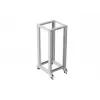 LANBERG 19 collu atvērtais statīvs 27U 600x800 mm pelēks