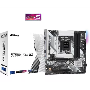 ASRock B760M Pro RS DDR5 Micro-ATX mātesplate
