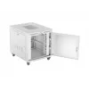 Rack skapis LANBERG FF01-8015-23SL 19 collu 15U, pelēks, perforētas priekšējās durvis