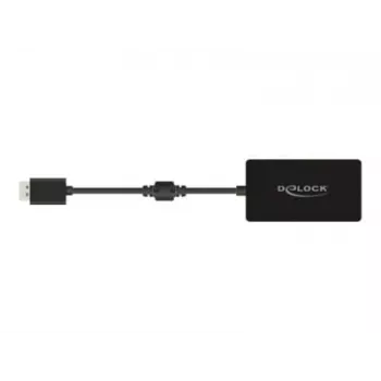 DeLOCK 0.16m DisplayPort/VGA+HDMI+DVI VGA (D-Sub)+ HDMI + DVI Melns