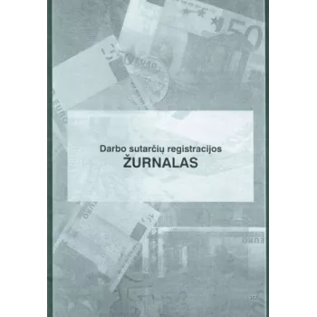 Līgumu reģistrācijas žurnāls Darbo A4 12 lapas