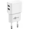 Goobay 44985 Mobilā telefona kabelis Balts