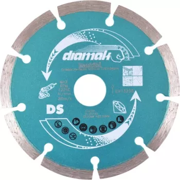 Makita dimanta griešanas disks 125x22,23 mm DIAMAK D-61139