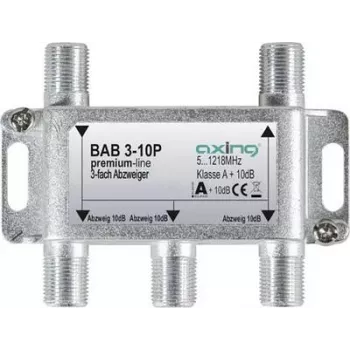 Axing BAB 3-10P Kabelsplitter, Pelēks