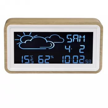 Digitālā laika stacija Denver WS-72 Wood LCD