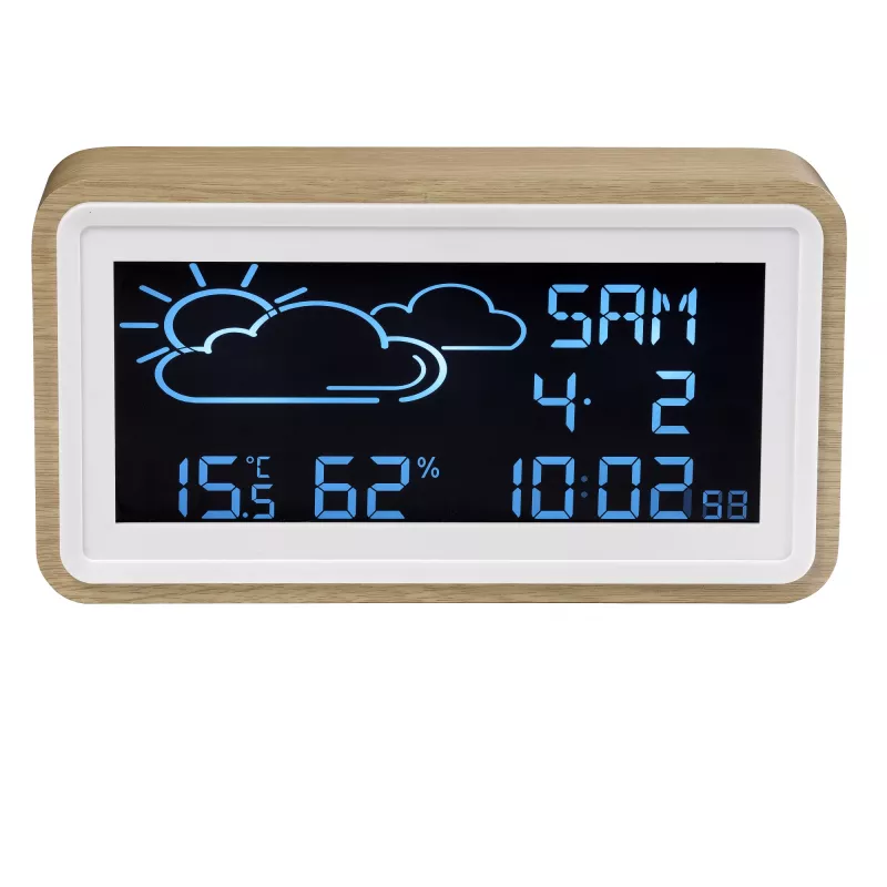 Digitālā laika stacija Denver WS-72 Wood LCD