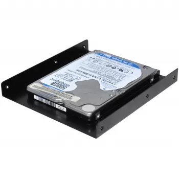 Uzstādīšanas rāmis ULTRON iekšējais 1x2.5 inch SSD/HDD metāls melns (377213)