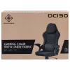 Deltaco DC130 Gamingstuhl Soft Woven Mesh melns (GAM-180)