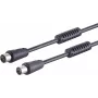 Koaksiālais antenas kabelis ShiverPeaks 80203-128S 100 dB ar ekranētu filtru