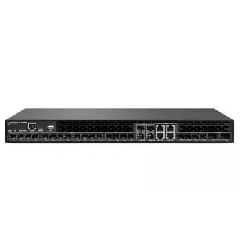 LANCOM XS-6128QF - Slēdzis - L3 - pārvaldāms - 16 x 10 Gigabit SFP+ + 4 x kombinētais 10 Gigabit SFP+/RJ-45 + 4 x kombinētais 25 Gigabit SFP28 (augšupsaite) + 2 x kombinētais 40 Gigabit QSFP+ (augšupsaite) - bez ventilatora