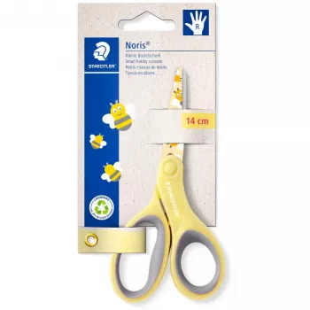 Šķēres Staedtler Noris 14 cm — dažādu krāsu rokturi, modelis 965 14P BK