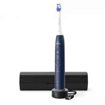 Philips Sonicare Series 6100 HX7403/05 elektriskā zobu birste — uzlādējama, Li-Ion akumulators, Sensitive & Daily care režīmi, tumši zila