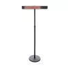 SUNRED RD-DARK-25S Tumšais stāvošais infrasarkanais sildītājs, 2500 W, melns, IP55