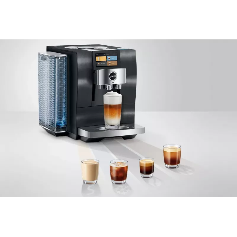Espresso automāts JURA Z10 pilnībā automātisks 2,4 L alumīnijs melns, 1450 W, 15 bāri, 51 dzēriens