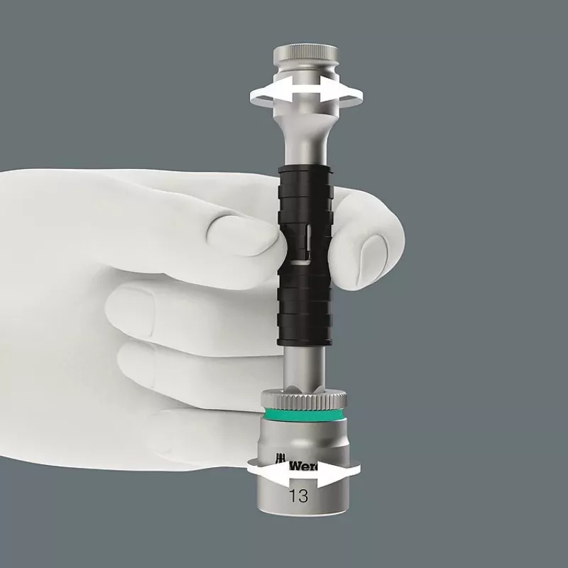 Wera 05003531001 rezerves daļa sprūdrata atslēgai 1/4 inch kvadrātveida ligzda ar lodīšu fiksatoru