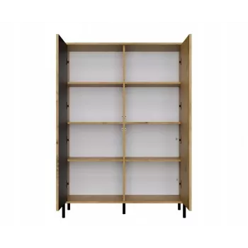 KAMARO 2DD plāns/GŁ ozols ARTISAN DISPLAY CABINET