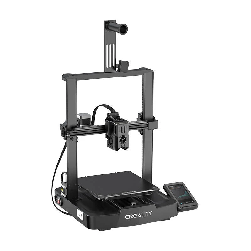 Creality Ender-3 V3 KE FDM 3D printeris, 300 °C sprausla, 100 °C drukas virsma, melns
