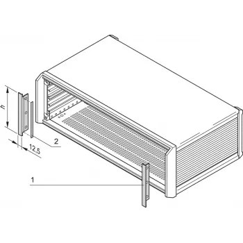 SCHROFF sānu vāks PROPAC/PRO - Plaukta piederums (24576117)