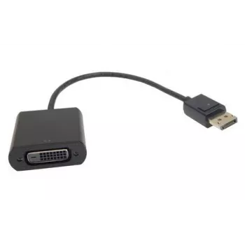 HP 752660-001 video kabeļa adapteris DVI uz DisplayPort melns