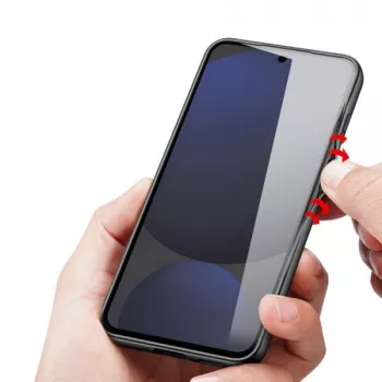 nevox StyleShell NYLO Samsung Galaxy S25 FE melns (2576)