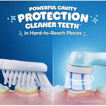 Oral-B iO Kids Disney Stitch elektriskā zobu birste ar ceļojuma maciņu, 6Y+ | Uzlādējama | Bērniem | 1 birstes uzgalis | 3 režīmi