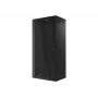 Lanberg sienas skapis 19 inch demontēts plakanā iepakojumā 27U/600x450mm Melns