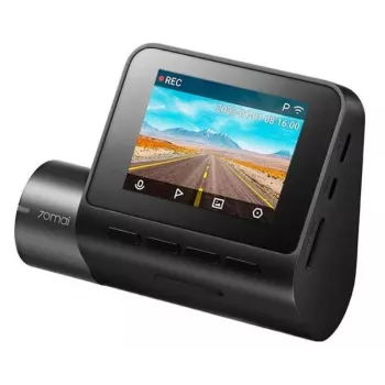 Auto DVR 70mai A200 — Full HD 1920x1080, 130° platleņķis, 60 kadri/s, nakts redzamība, 2 collu IPS ekrāns, ciklisks ieraksts, G-sensors, microSD līdz 128GB