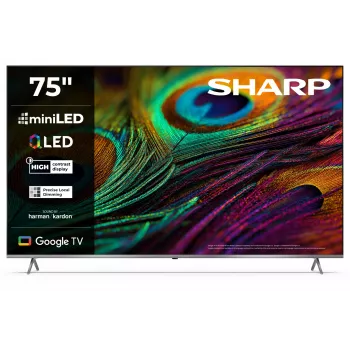 Sharp 4K QLED TV 75JP7265E 75 inch Smart TV Google TV UHD