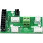3D printera ekstrūdera plate Flashforge Creator 4 Green — rezerves ekstrūdera vadības plate Creator 4