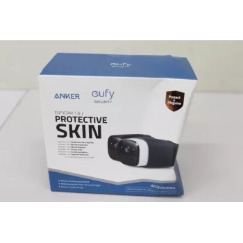 Silikona aizsargpārvalku komplekts Anker Eufy 2 Melns EufyCam un EufyCam 2 kamerām