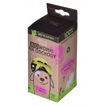 STARCH BAG - Suņu izkārnījumu maisiņi - 8 x 15