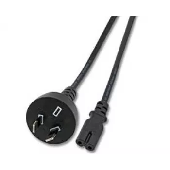 Microconnect PE030718AUSTRALIA strāvas kabelis melns 1.8 m C7 savienotājs