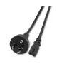 Microconnect PE030718AUSTRALIA strāvas kabelis melns 1.8 m C7 savienotājs