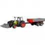 Rotaļlietu Traktors Bruder Claas Nectis 267 F ar Izgāžamo Piekabi
