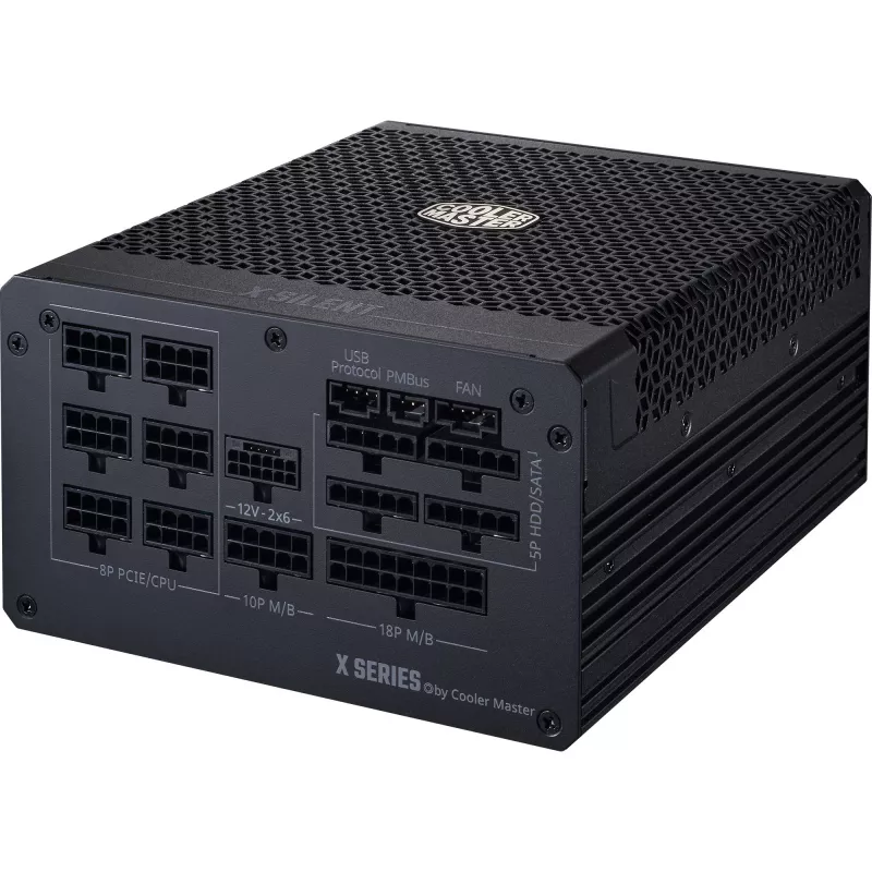 Barošanas bloks Cooler Master X Silent Edge Platinum 1100 W 24-pin ATX Melns